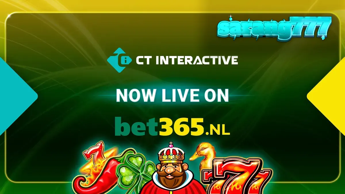 Tampilan antarmuka permainan slot CT Interactive di perangkat seluler